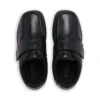 Junior Boys Fragma Strap Leather Black
