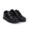 Junior Boys Fragma Twin Vel Leather Black
