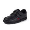 Junior Boys Fragma Twin Vel Leather Black