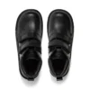 Junior Boys Kick Hi Roll Leather Black