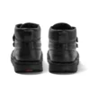 Junior Boys Kick Hi Roll Leather Black
