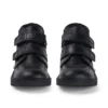 Junior Boys Kick Hi Scuff Leather Black