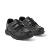 Junior Boys Reasan Twin Vel Leather Black