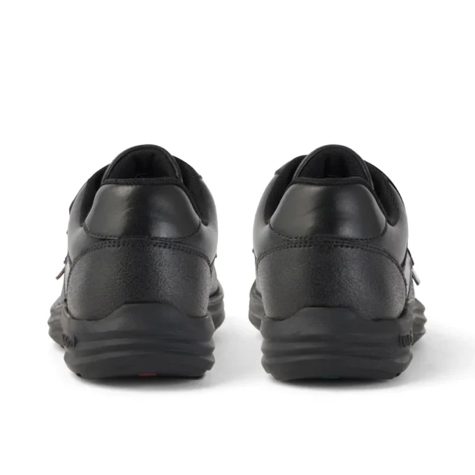 Junior Boys Reasan Twin Vel Leather Black