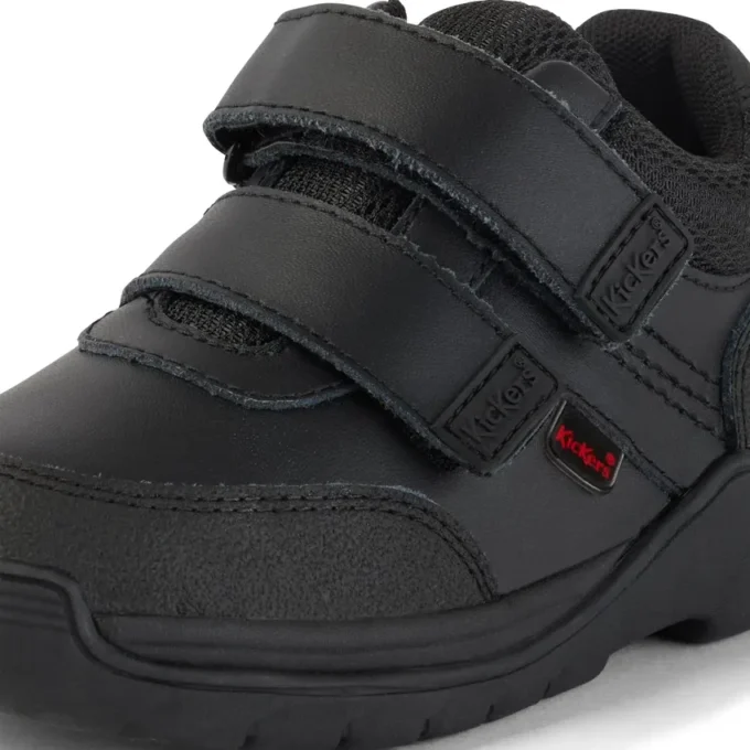 Infant Boys Stomper Mid Leather Black