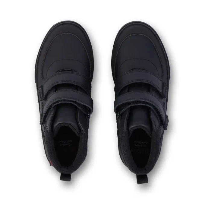 Junior Boys Tovni Scuff Hi Leather Black