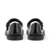 Junior Girls Adlar Heart Mj Patent Leather Black