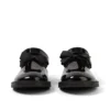 Junior Girls Adlar T Bar Bow Patent Leather Black
