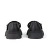 Junior Girls Kenzi MJ Shoes Leather Black