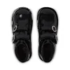 Junior Girls Kick Hi Meadow Patent Leather Boots Black