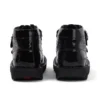 Junior Girls Kick Hi Meadow Patent Leather Boots Black