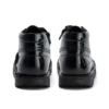 Junior Girls Kick Hi Zip Leather Alternative Patent Leather Black