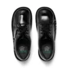 Junior Girls Kick Lo Leather Alternative Patent Leather Black