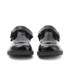 Junior Girls Kick T Bar Bloom Patent Leather Black