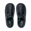 Junior Girls Kick T Bar Leather Alternative Black