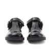 Junior Girls Kick T Bar Vel Patent Leather Black