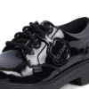Junior Girls Kori Lace Patent Leather Black