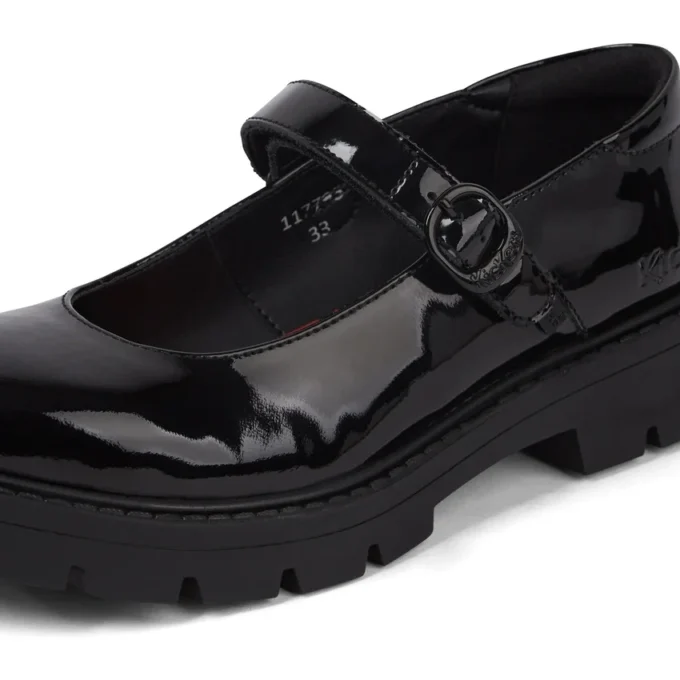 Junior Girls Kori Mj Doll Patent Leather Black
