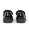 Junior Girls Kori T Bar Patent Leather Black