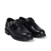 Junior Girls Lach T-Bar Leather Black