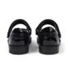 Junior Girls Lachly MJ Brogue Patent Leather Black
