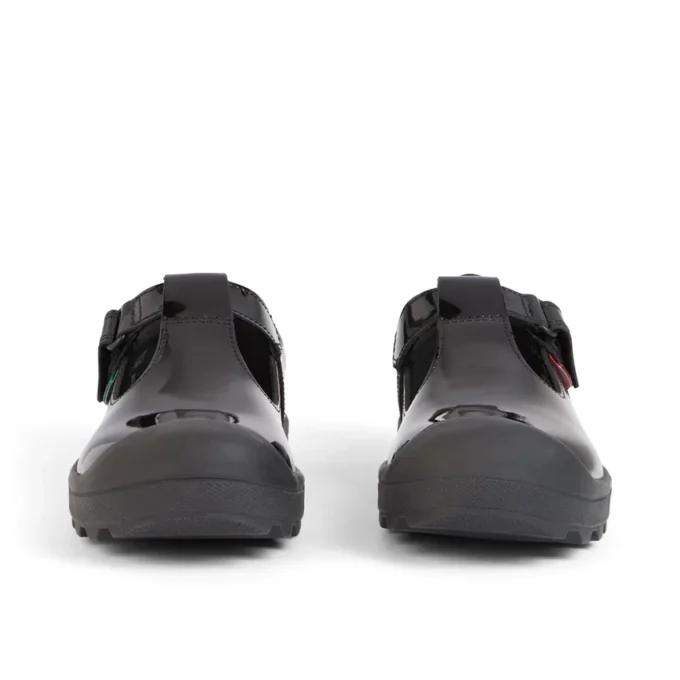 Junior Girls Plunk MJ Leather Black