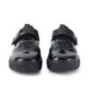 Junior Girls Tovni Brogue Shoe Patent Leather Black