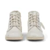 Junior Unisex Kick Hi Glitter Boots White
