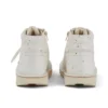 Junior Unisex Kick Hi Glitter Boots White