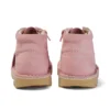 Junior Unisex Kick Hi Zip Nubuck Light pink