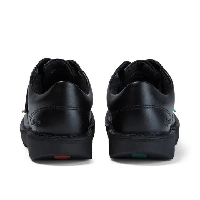 Junior Unisex Kick Lo Leather Black