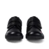 Junior Unisex Kick Lo Twin Vel Leather Black
