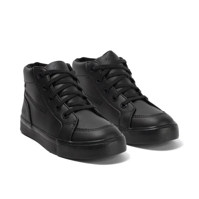 Junior Unisex Tovni Hi Leather Alternative Black