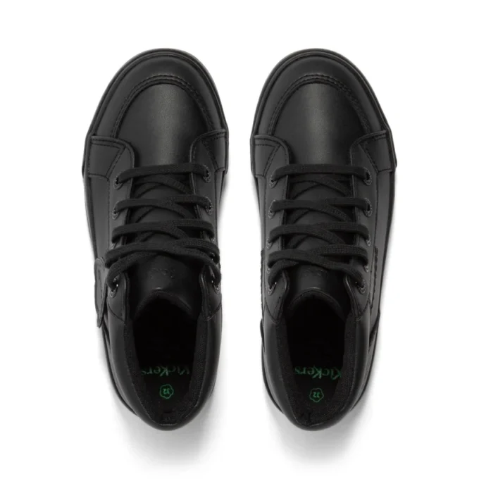 Junior Unisex Tovni Hi Leather Alternative Black