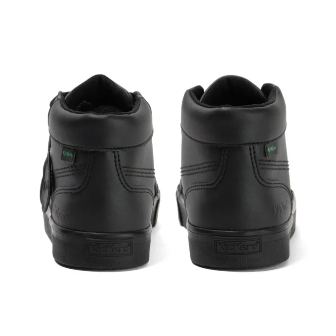 Junior Unisex Tovni Hi Leather Alternative Black