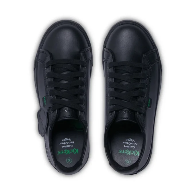 Junior Unisex Tovni Lacer Leather Alternative Black