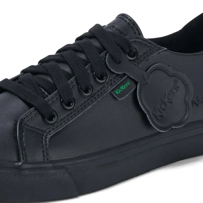 Junior Unisex Tovni Lacer Leather Alternative Black