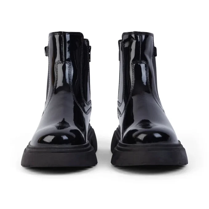 Junior Women Kenzi Chelsea Patent Leather Black