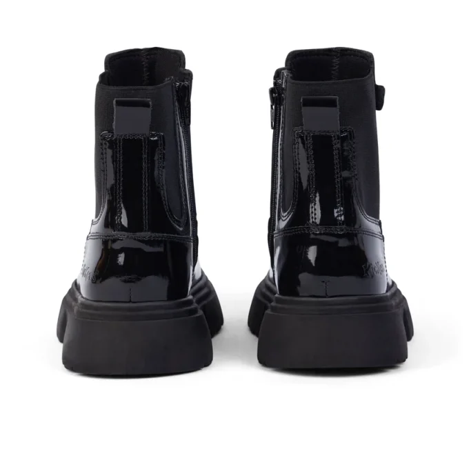 Junior Women Kenzi Chelsea Patent Leather Black