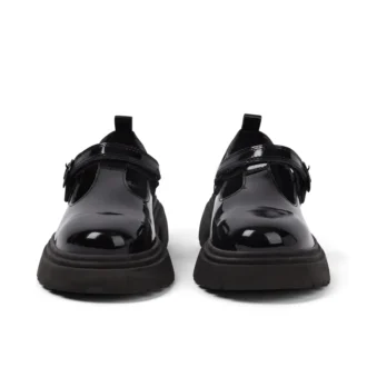 Junior Women Kenzi T-Bar Patent Leather Black
