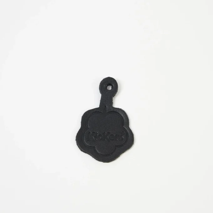Unisex Leather Fleurette Navy