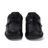 Youth Mens Fragma Lace 4 Eyelet Leather Black