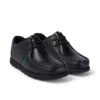 Youth Mens Fragma Lace Leather Black