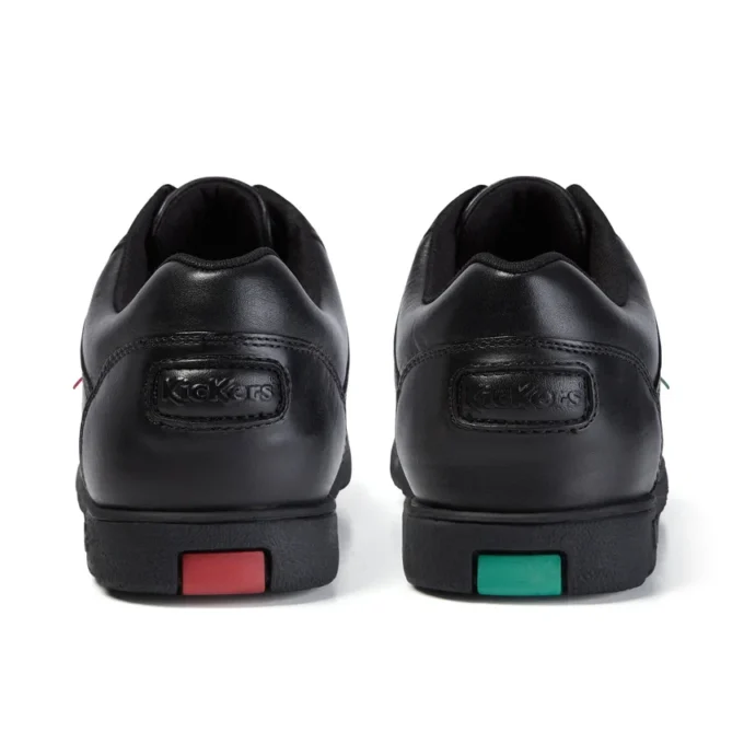 Youth Mens Fragma Lace Leather Black