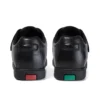 Youth Mens Fragma Moc Twin Vel Leather Black