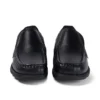 Youth Mens Fragma Slip Leather Black