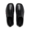 Youth Mens Fragma Slip Leather Black