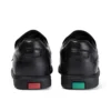 Youth Mens Fragma Slip Leather Black