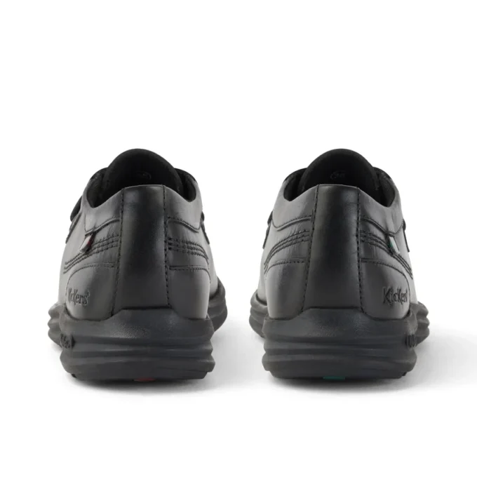 Youth Mens Reasan Moc Leather Black