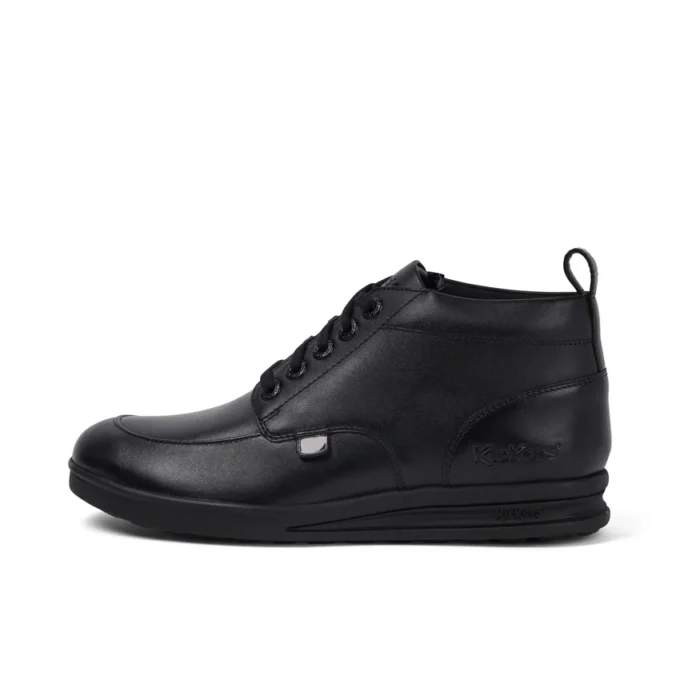 Youth Mens Troiko Hi Leather Boots Black